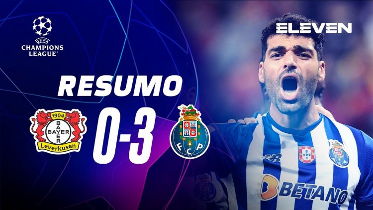 Liga Campeões: Leverkusen 0 - 3 FC Porto (2022-2023)
