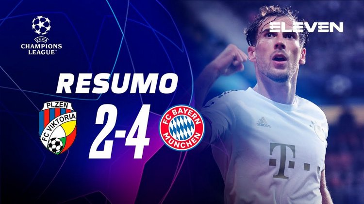 Liga Campeões: Plzen 2 - 4 Bayern München (2022-2023)