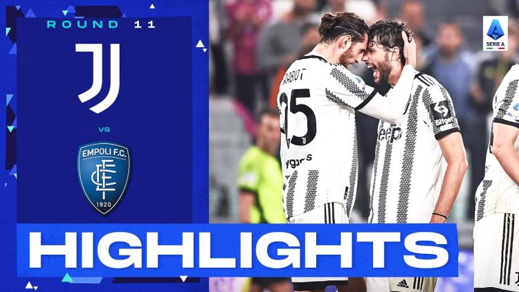Serie A: Juventus 4 - 0 Empoli (2022-2023)