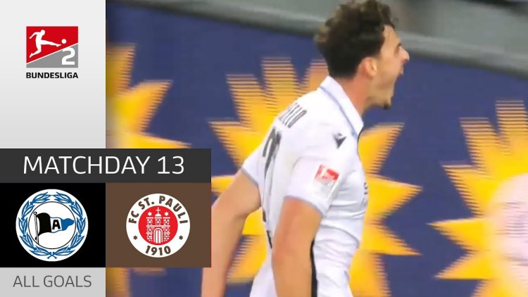 2. Bundesliga: Bielefeld 2 - 0 FC St. Pauli (2022-2023)