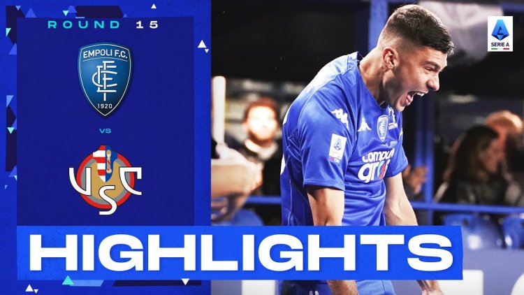 Serie A: Empoli 2 - 0 Cremonese (2022-2023)