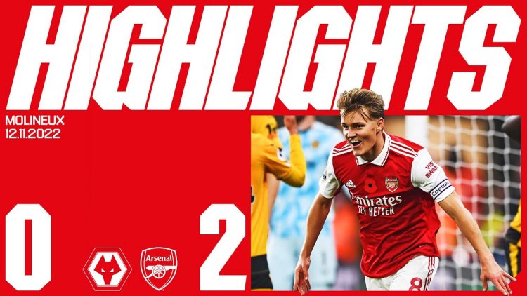 Premier League: Wolves 0 - 2 Arsenal (2022-2023)