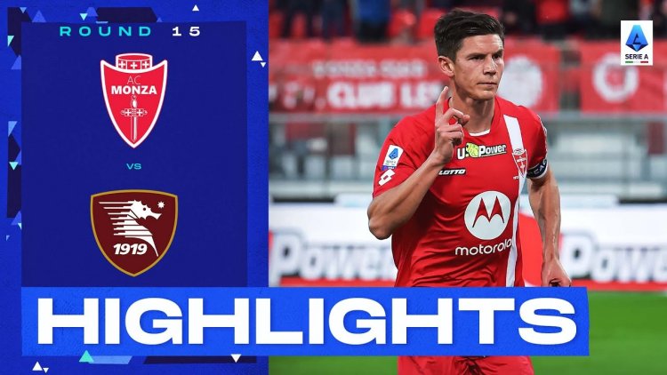 Serie A: Monza 3 - 0 Salernitana (2022-2023)