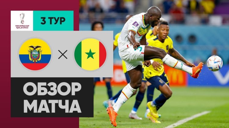 Mundial: Equador 1 - 2 Senegal (2022)