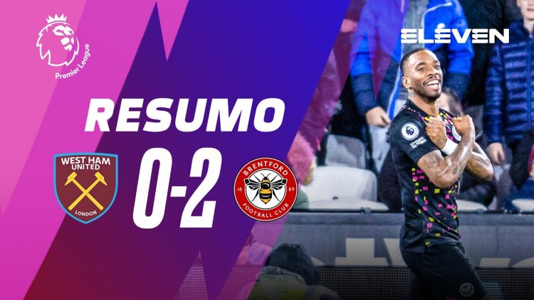 Premier League: West Ham 0 - 2 Brentford (2022-2023)