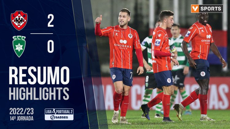 Liga Portugal 2 SABSEG: Oliveirense 2 - 0 Sp. Covilhã (2022-2023)