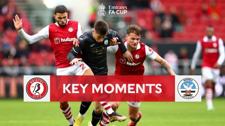 FA Cup: Bristol City 1 - 1 Swansea City (2022-2023)