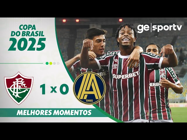 Copa do Brasil: Fluminense 1 - 0 Aparecidense (2025)