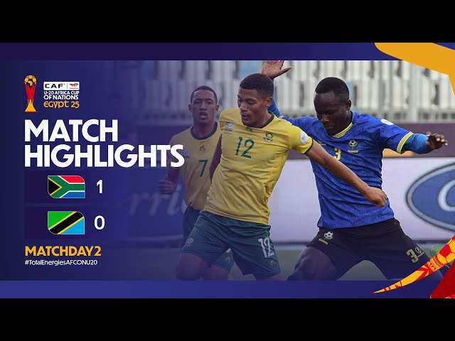 Campeonato Africano Sub-20: África do Sul 1 - 0 Tanzânia (2025)