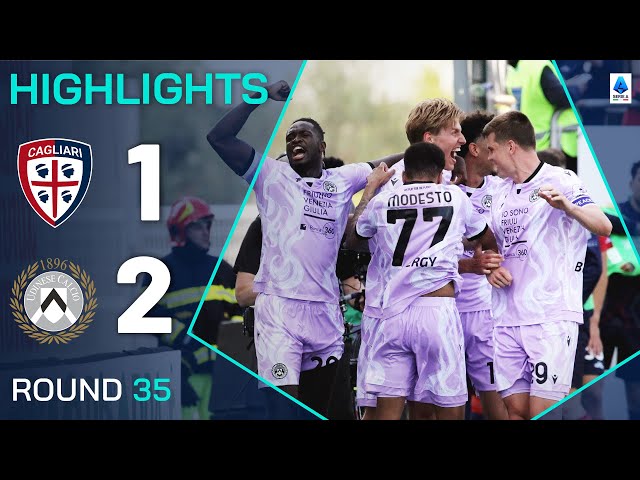 Serie A: Cagliari 1 - 2 Udinese (2024-2025)