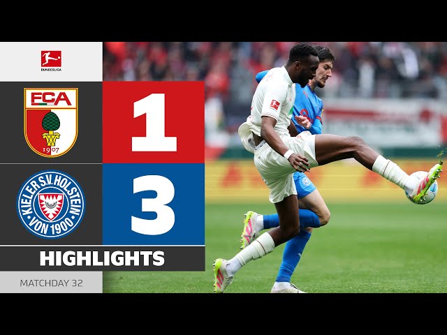 Bundesliga: FC Augsburg 1 - 3 Holstein Kiel (2024-2025)