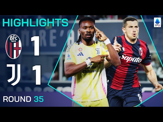 Serie A: Bologna 1 - 1 Juventus (2024-2025)