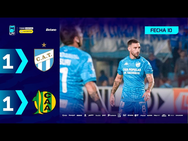 Liga Profesional: Atlético Tucumán 1 - 1 Aldosivi (2026)