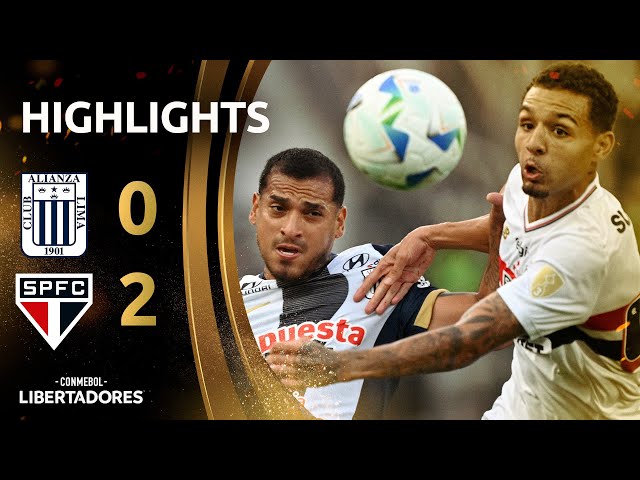 Copa Libertadores: Alianza Lima 0 - 2 São Paulo (2025)