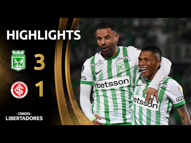 Copa Libertadores: Atlético Nacional 3 - 1 Internacional (2025)