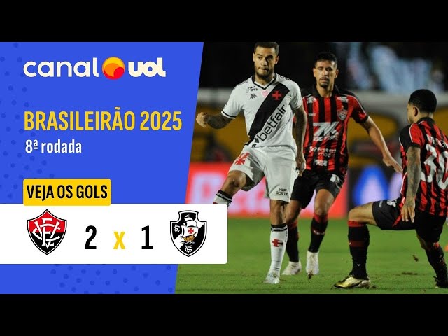 Brasileirão: Vitória 2 - 1 Vasco (2025)