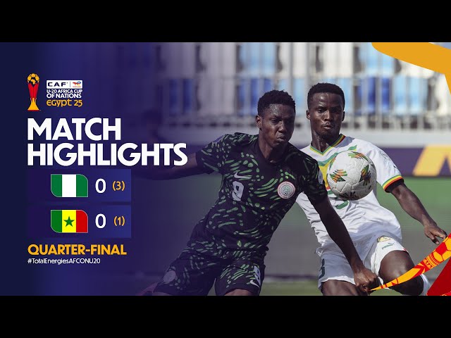 Campeonato Africano Sub-20: Nigéria 3 - 1 g.p Senegal (2025)
