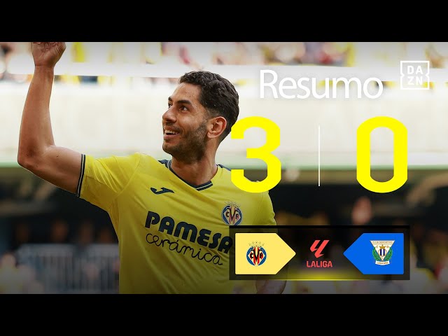 La Liga: Villarreal 3 - 0 Leganés (2024-2025)