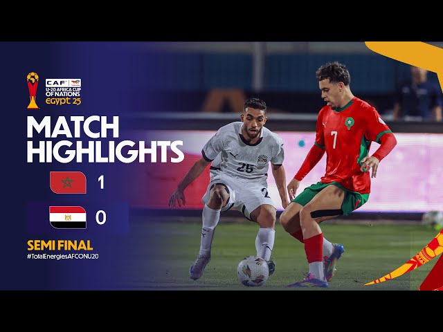 Campeonato Africano Sub-20: Marrocos 1 - 0 Egipto (2025)