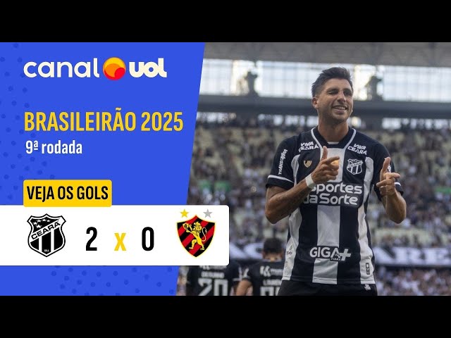 Brasileirão: Ceará 2 - 0 Sport (2025)