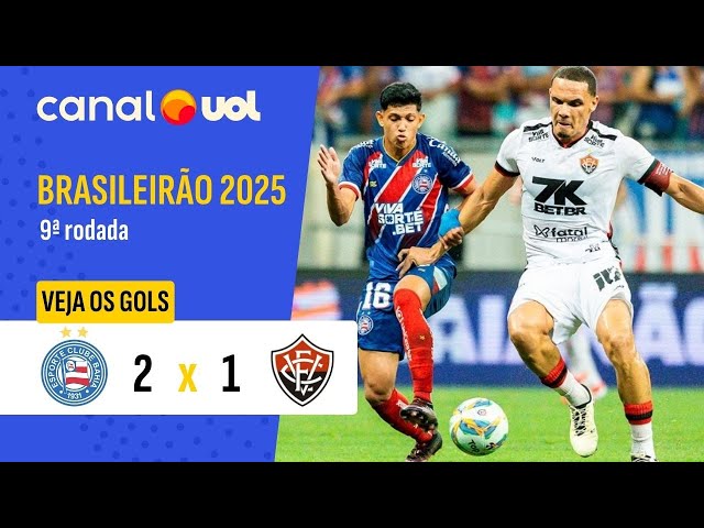 Brasileirão: Bahia 2 - 1 Vitória (2025)