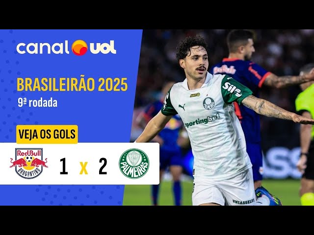 Brasileirão: RB Bragantino 1 - 2 Palmeiras (2025)
