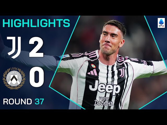 Serie A: Juventus 2 - 0 Udinese (2024-2025)