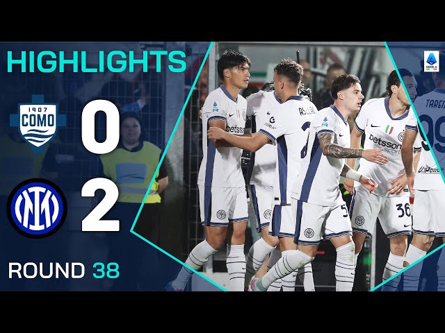 Serie A: Como 0 - 2 Inter (2024-2025)