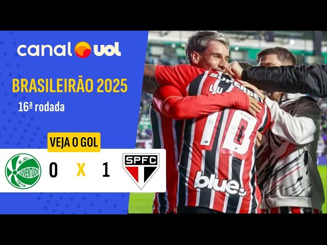 Brasileirão: Juventude 0 - 1 São Paulo (2025)