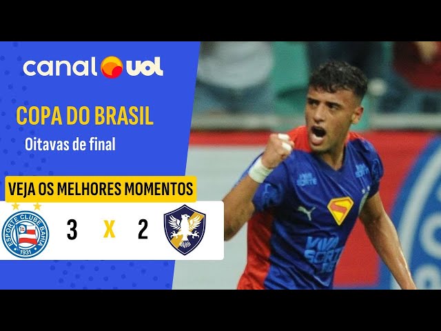 Copa do Brasil: Bahia 3 - 2 Retrô FC (2025)