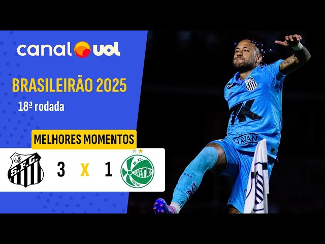 Brasileirão: Santos 3 - 1 Juventude (2025)