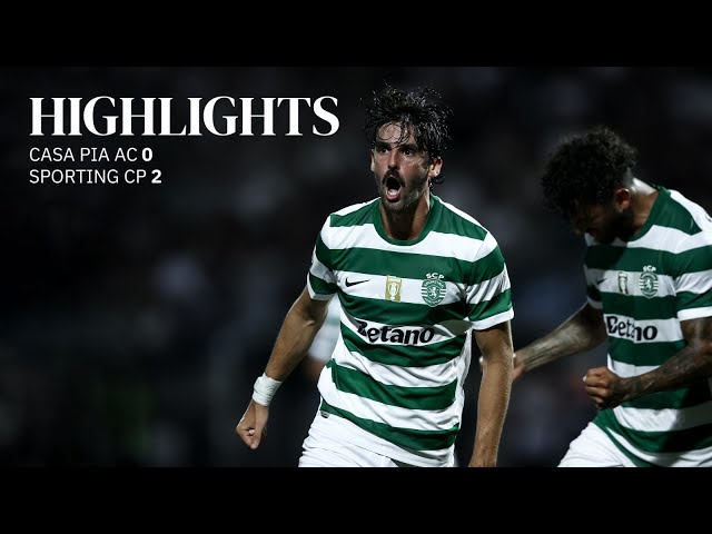 Liga Portugal Betclic: Casa Pia 0 - 2 Sporting (2025-2026)