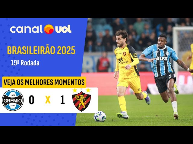 Brasileirão: Grêmio 0 - 1 Sport (2025)