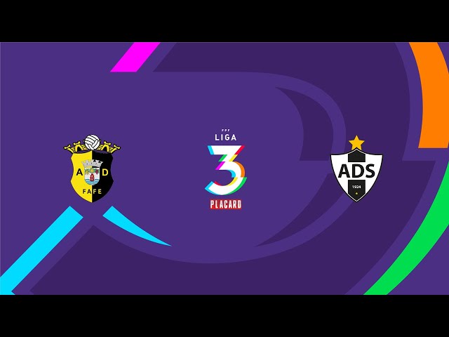 Liga 3 Placard: Fafe 0 - 2 AD Sanjoanense (2025-2026)