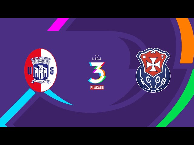 Liga 3 Placard: U. Santarém 2 - 0 Oliv. Hospital (2024-2025)