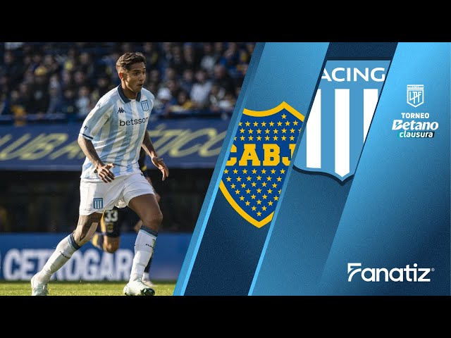 Liga Profesional: Boca Juniors 1 - 1 Racing Club (2025)