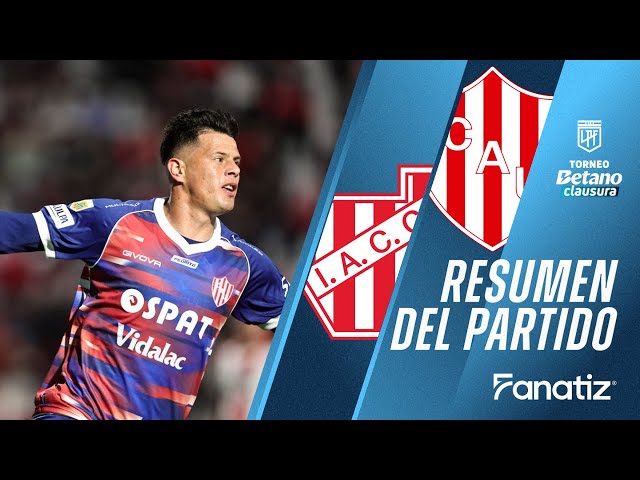 Liga Profesional: Instituto Córdoba 0 - 4 Unión de Santa Fe (2025)