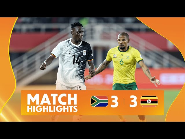 CHAN: África do Sul 3 - 3 Uganda (2025)