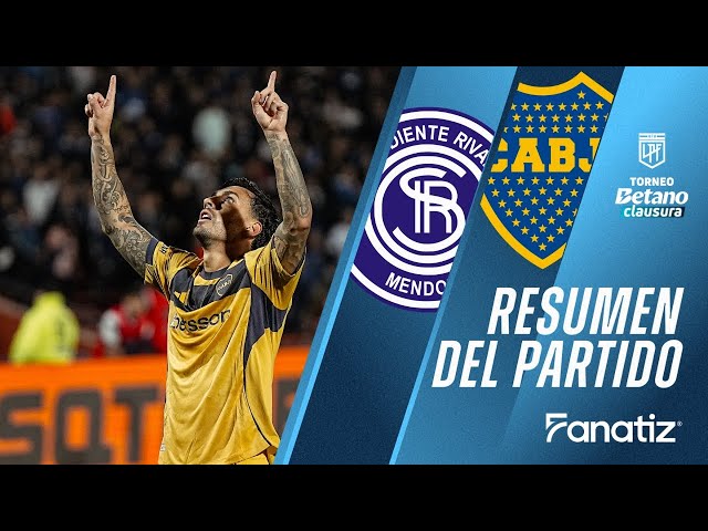 Liga Profesional: Independiente Rivadavia 0 - 3 Boca Juniors (2025)
