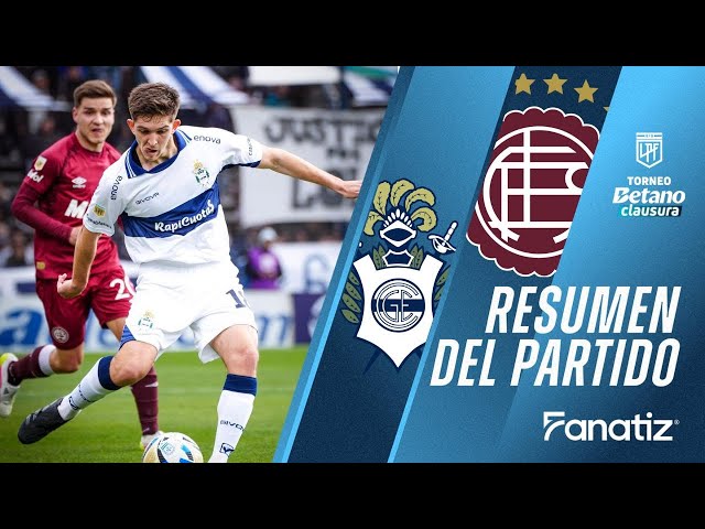 Liga Profesional: Gimnasia La Plata 1 - 2 Lanús (2025)