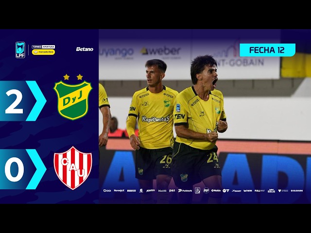 Liga Profesional: Defensa y Justicia 2 - 0 Unión de Santa Fe (2026)