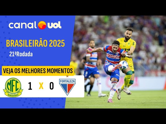 Brasileirão: Fortaleza 0 - 1 Mirassol (2025)