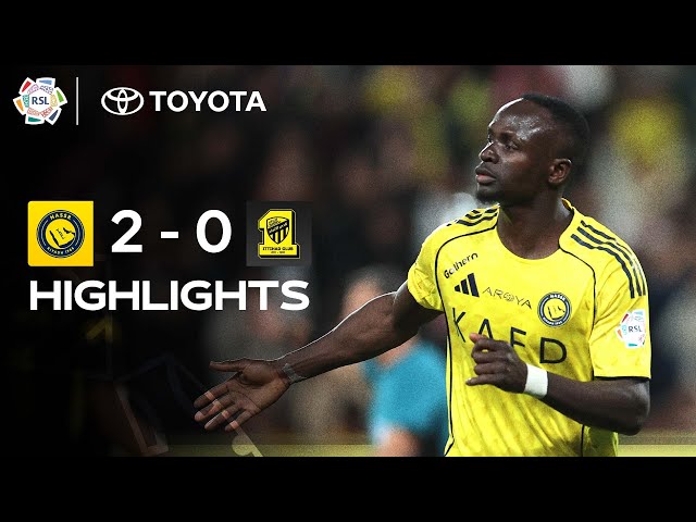 Saudi Pro League: Al Nassr 2 - 0 Al Ittihad (2025-2026)