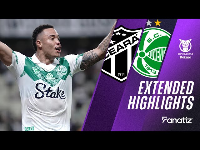 Brasileirão: Ceará 0 - 1 Juventude (2025)