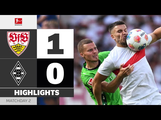 Bundesliga: Estugarda 1 - 0 Mönchengladbach (2025-2026)