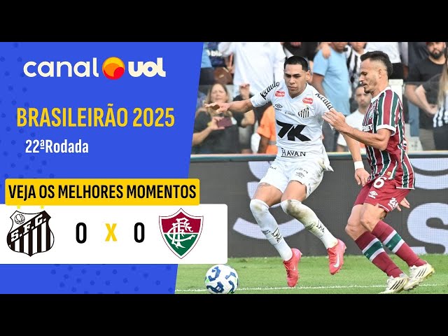 Brasileirão: Santos 0 - 0 Fluminense (2025)