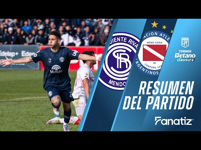 Liga Profesional: Independiente Rivadavia 2 - 1 Argentinos Juniors (2025)