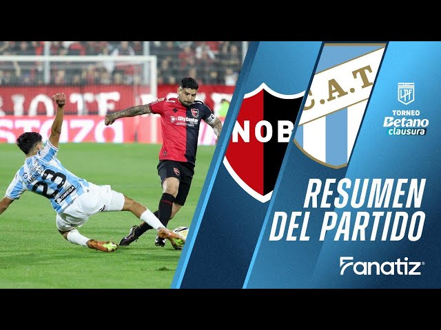 Liga Profesional: Newell´s Old Boys 2 - 0 Atlético Tucumán (2025)