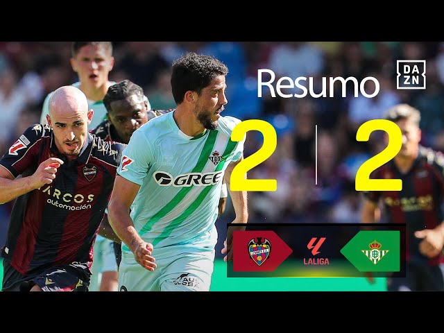 La Liga: Levante 2 - 2 Bétis (2025-2026)