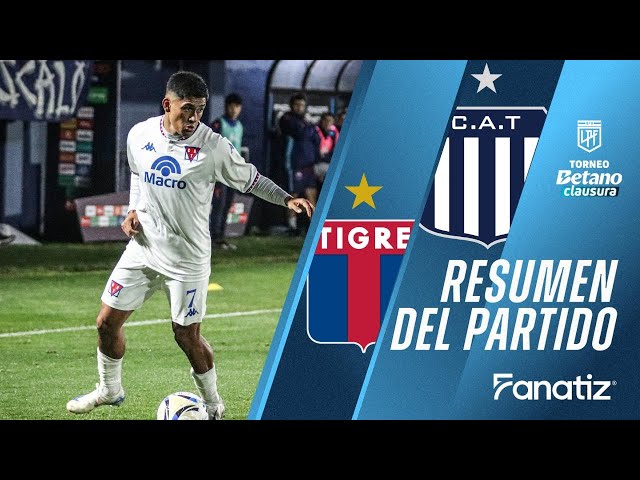 Liga Profesional: Tigre 0 - 0 Talleres Córdoba (2025)